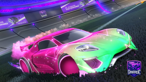 A Rocket League car design from sscdtho