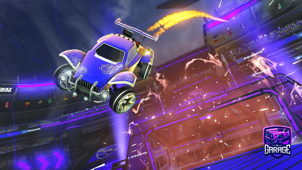 A Rocket League car design from Nathan857585