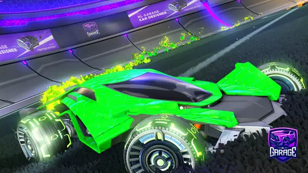 A Rocket League car design from electricwatermelon