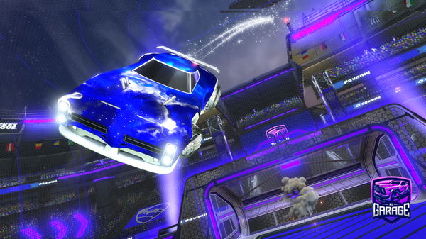 A Rocket League car design from Snowyy821