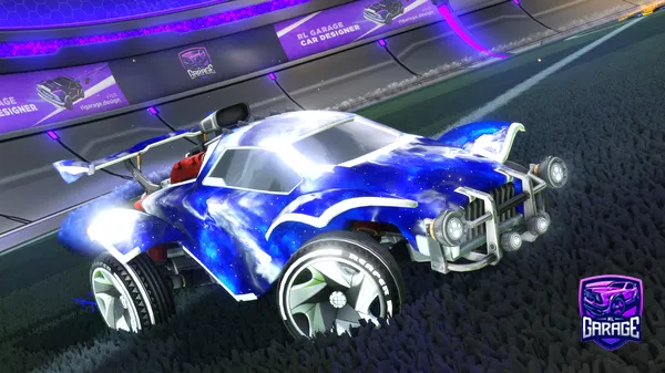 A Rocket League car design from sh4rkyttv_