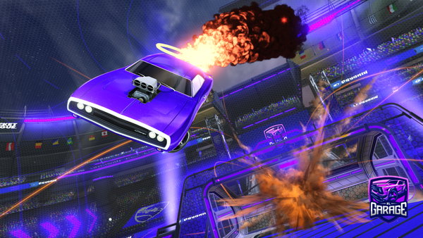 A Rocket League car design from nickwill1312