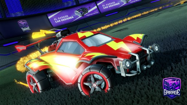 A Rocket League car design from EndiPlays