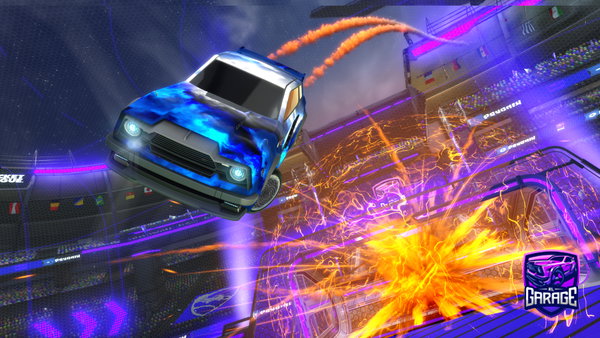 A Rocket League car design from AFCBboy