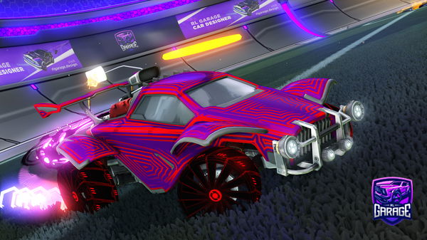 A Rocket League car design from Da_Alien13