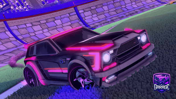 A Rocket League car design from MrCucas