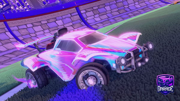 A Rocket League car design from 125Merk