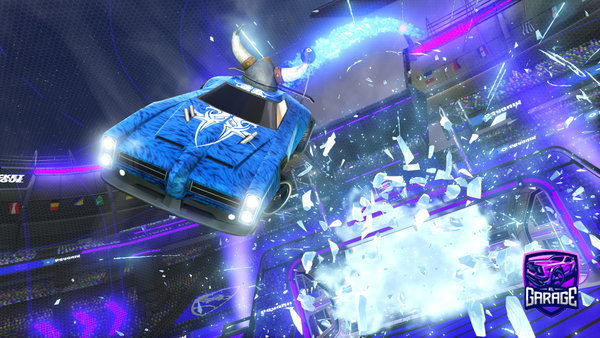 A Rocket League car design from Mj_Stain
