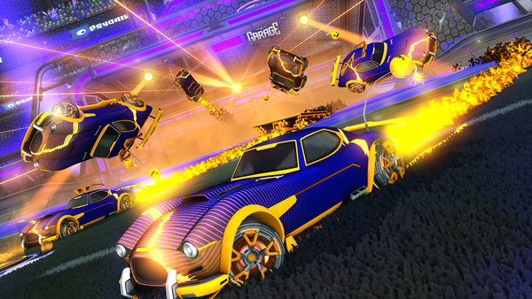 A Rocket League car design from Airsickzinky