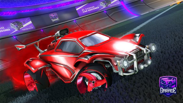 A Rocket League car design from PureD4
