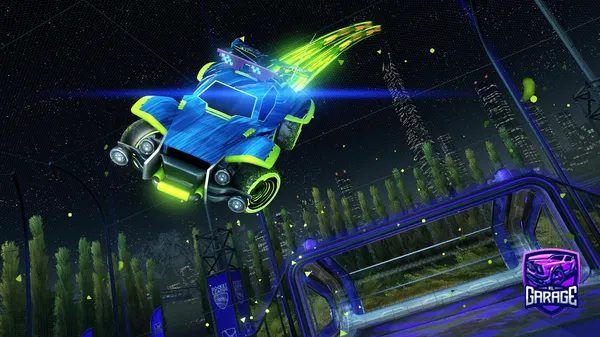 A Rocket League car design from GhostStar6910