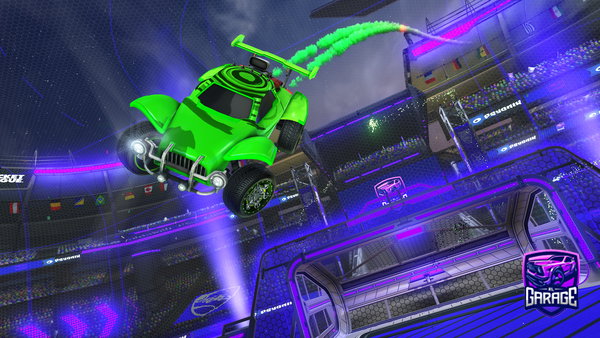 A Rocket League car design from pqnda