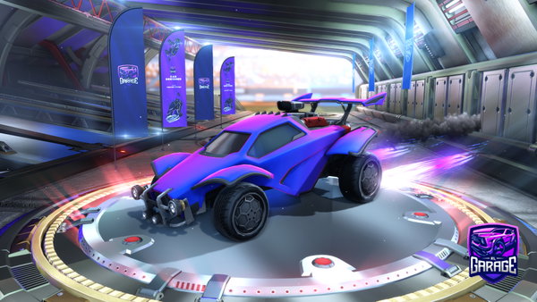 A Rocket League car design from baby_noodles