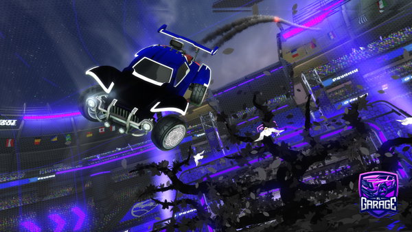 A Rocket League car design from COSMICBL4ZE
