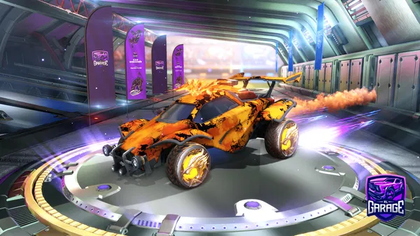 A Rocket League car design from MOHAMED417
