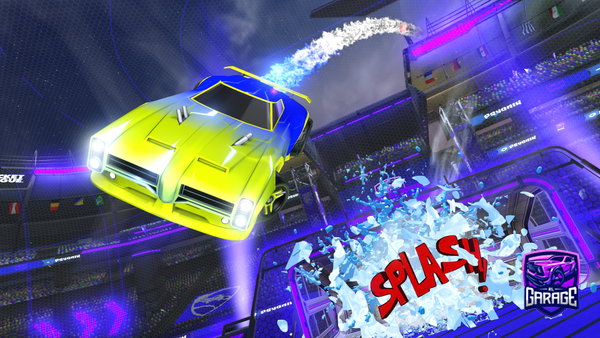 A Rocket League car design from daddyleeham769