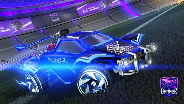 A Rocket League car design from OrthodoxCow2158