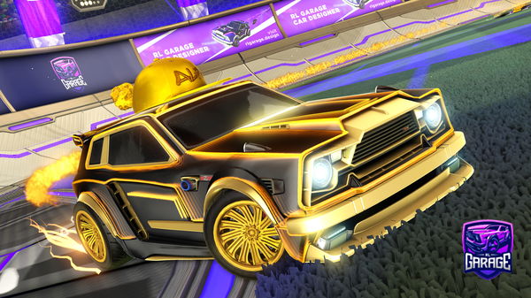 A Rocket League car design from FrostKorii