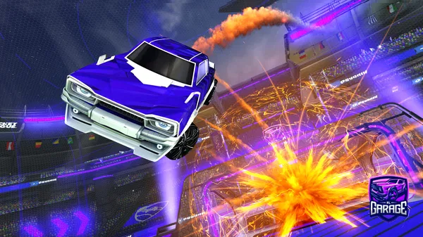 A Rocket League car design from EXALTERGG