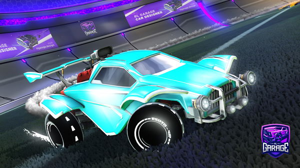 A Rocket League car design from Rex0d