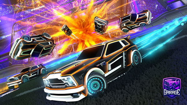 A Rocket League car design from pummpkinn