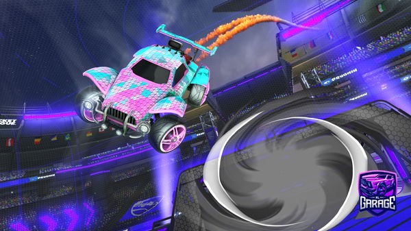 A Rocket League car design from Thebotboyd