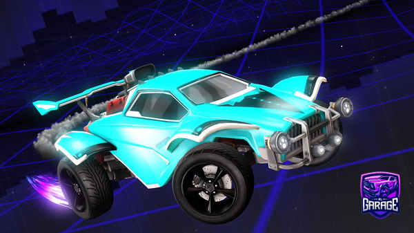 A Rocket League car design from DrPlasma
