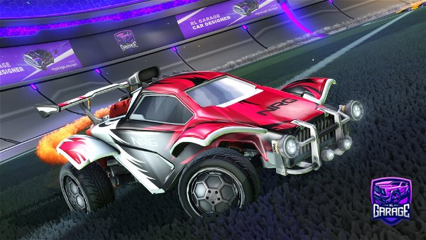 A Rocket League car design from Sughino