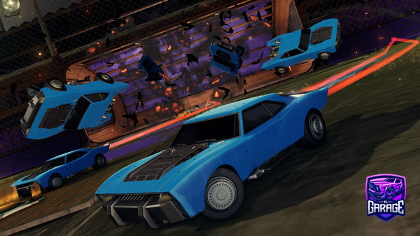 A Rocket League car design from JMosaiXs