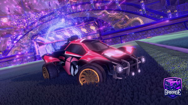 A Rocket League car design from Dinkyy