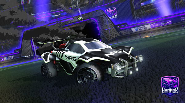 A Rocket League car design from HockeyGar27