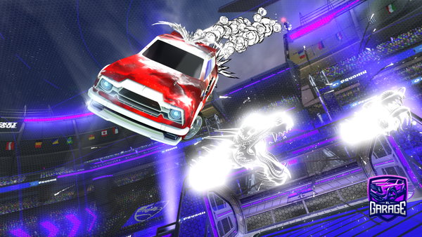 A Rocket League car design from IMP_STOLAS