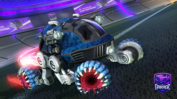 A Rocket League car design from RWJ