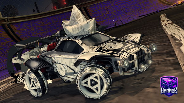 A Rocket League car design from XudiBTB2