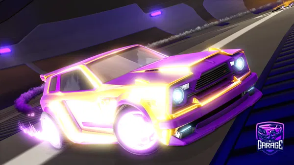 A Rocket League car design from polipoipo909