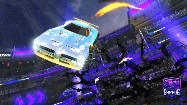 A Rocket League car design from xvnrYT