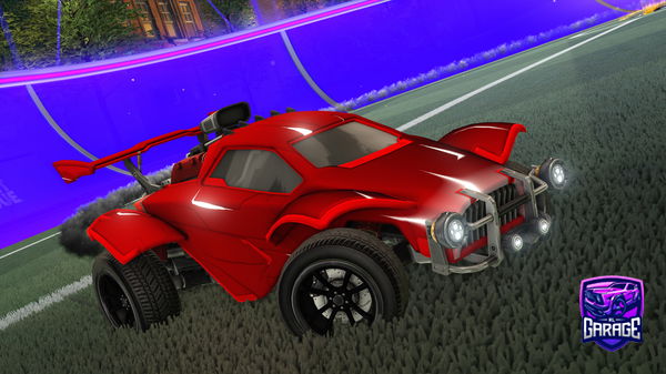 A Rocket League car design from Baseballer13300