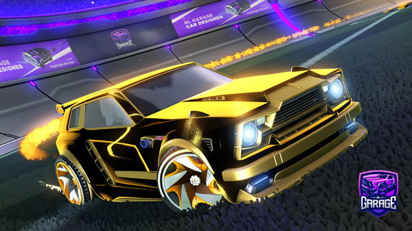 A Rocket League car design from HyperMax-Games