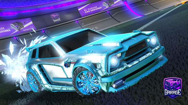 A Rocket League car design from tydit