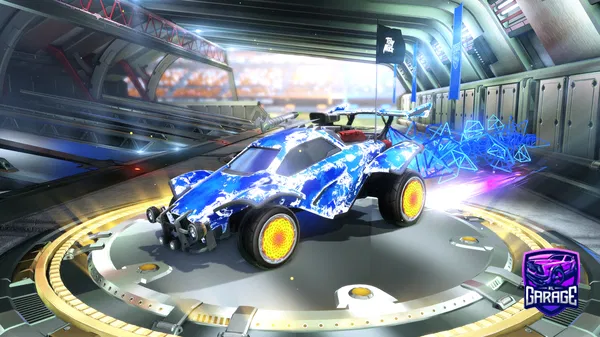 A Rocket League car design from ZenoAtreides