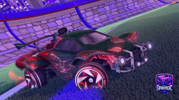 A Rocket League car design from slashcokeacola