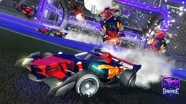 A Rocket League car design from PXLPRFCT