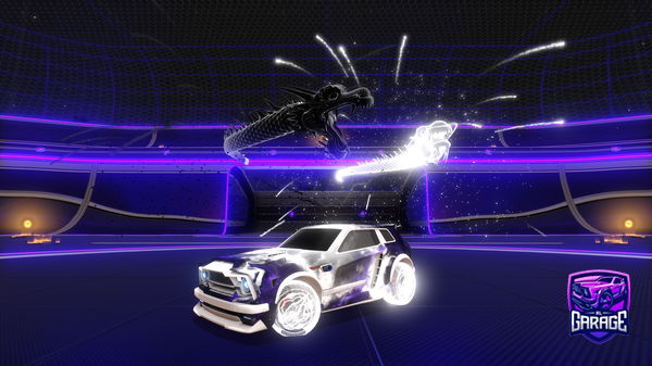 A Rocket League car design from __Roberto__