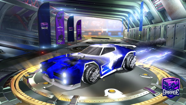 A Rocket League car design from Riquezz11