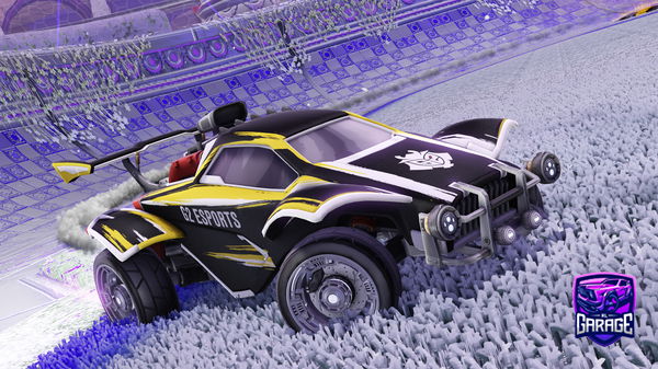A Rocket League car design from BO_SHMAIS8