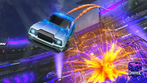 A Rocket League car design from Gio1x_