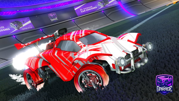 A Rocket League car design from MckyDaMau5