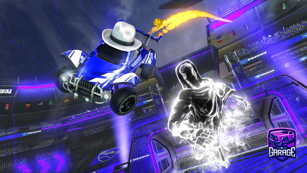 A Rocket League car design from bennyboyaggie