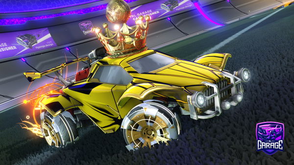 A Rocket League car design from AshotlWotl