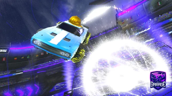 A Rocket League car design from daniracer23